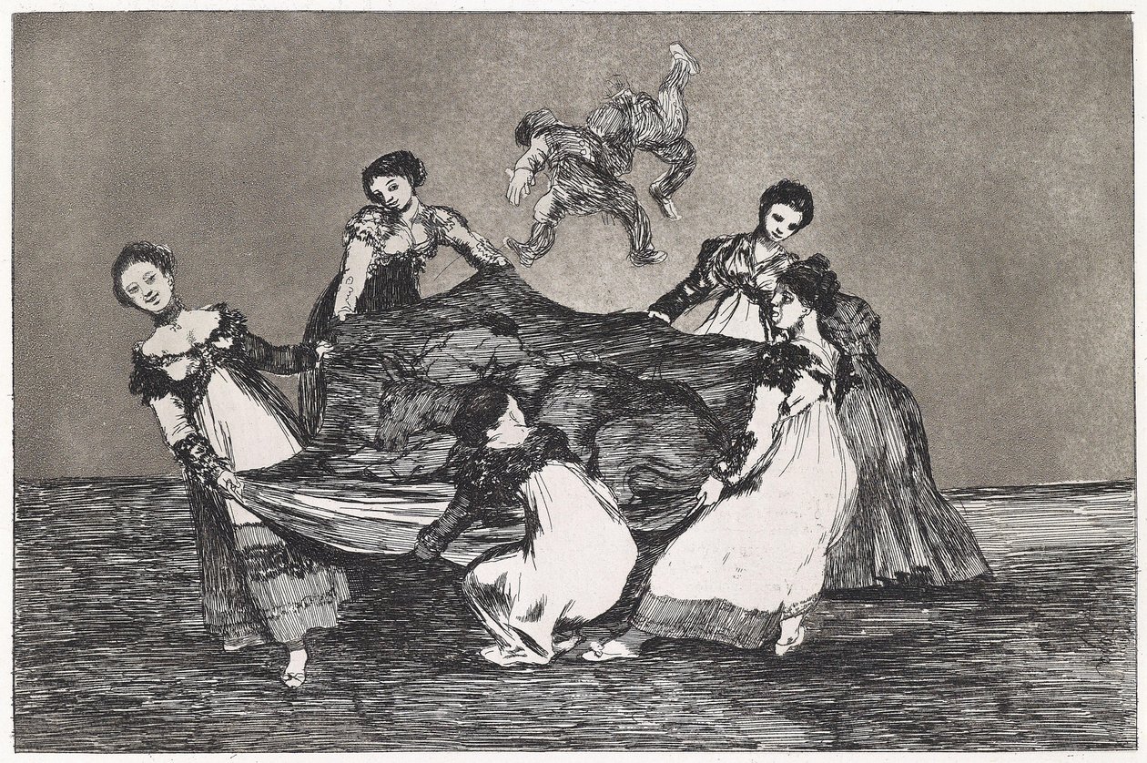 Os Provérbios), edição de Francisco de Goya