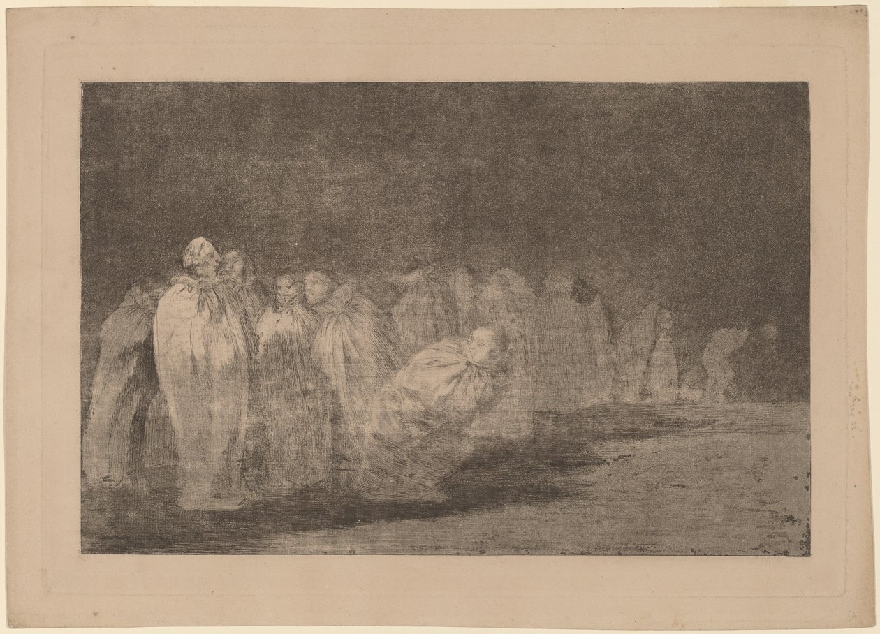 Los ensacados (The Men in Sacks) de Francisco de Goya