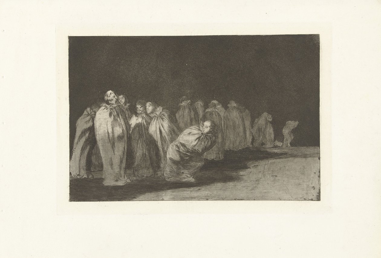 Homens em sacos
Los Ensacados
Los Disparates (Os Provérbios) (título da série)
Los Proverbios (Os Provérbios) (título da série) de Francisco de Goya