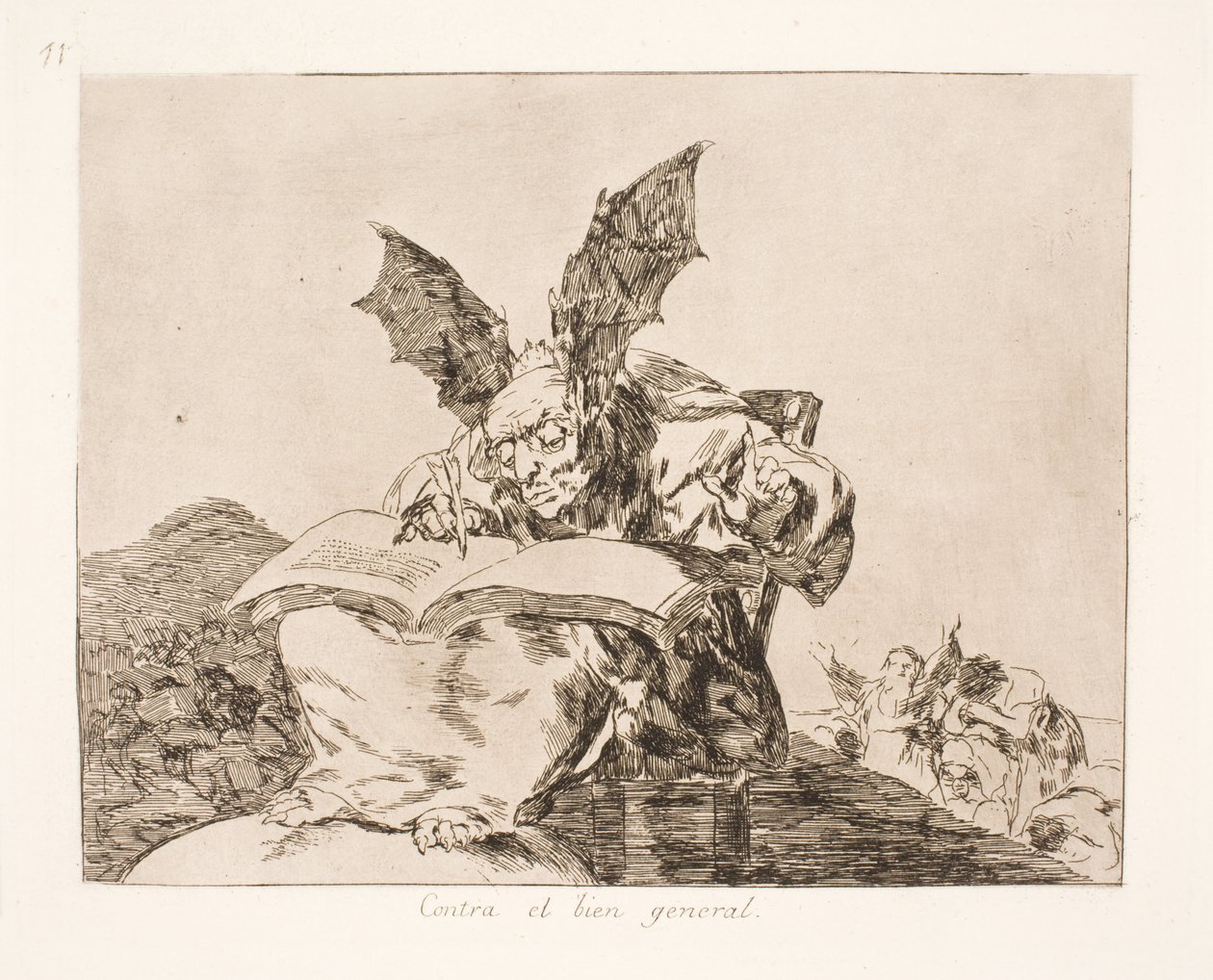 Em direção a Almenwellet (71) de Francisco de Goya