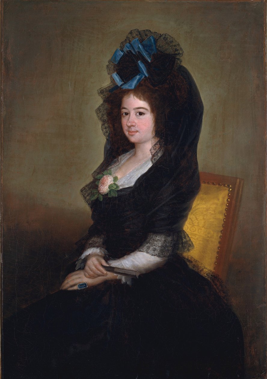 Narcisa Barañana de Goicoechea, 1815-6 de Francisco de Goya