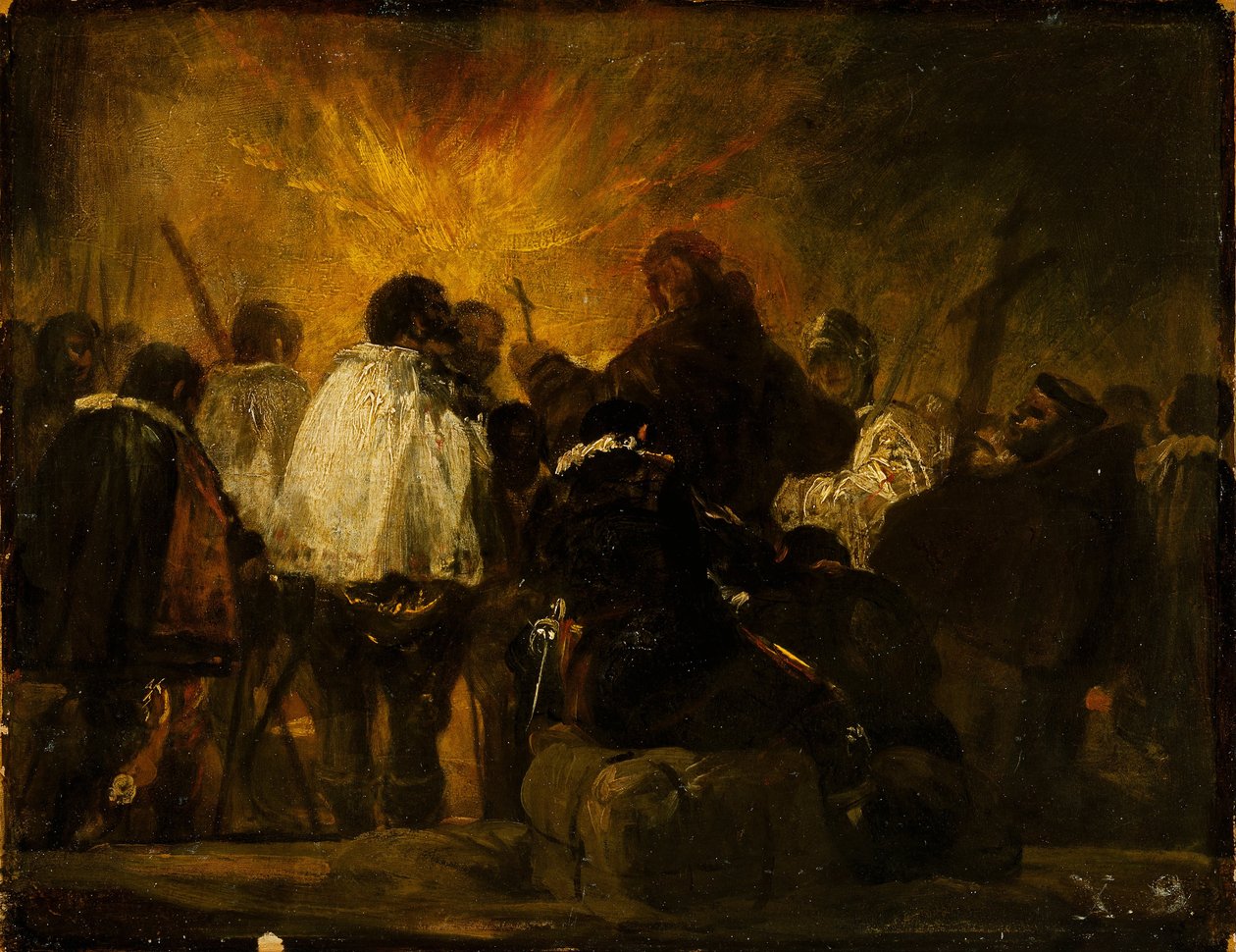 Noite da Inquisição de Francisco de Goya