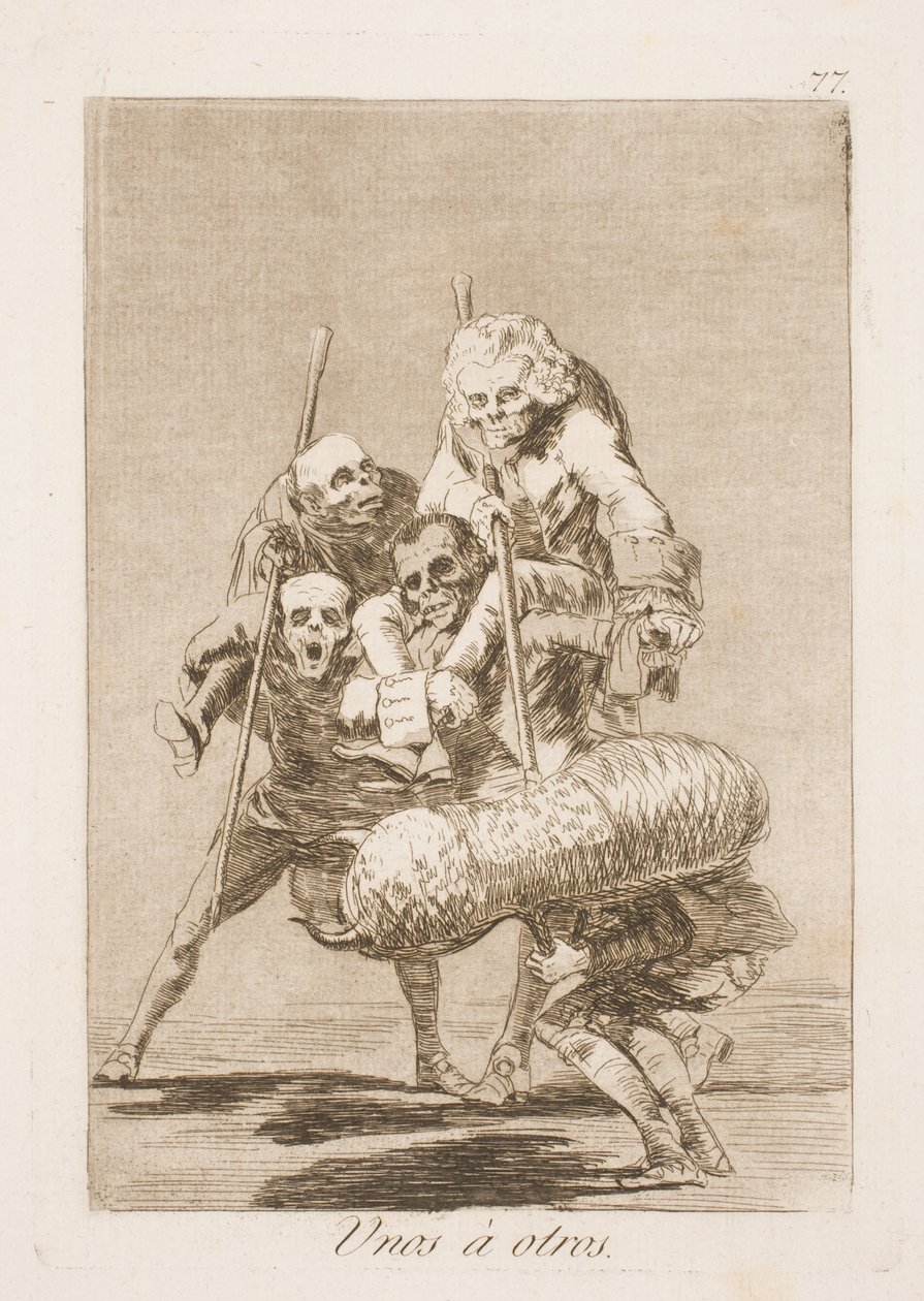 Agora é a vez deles de Francisco de Goya