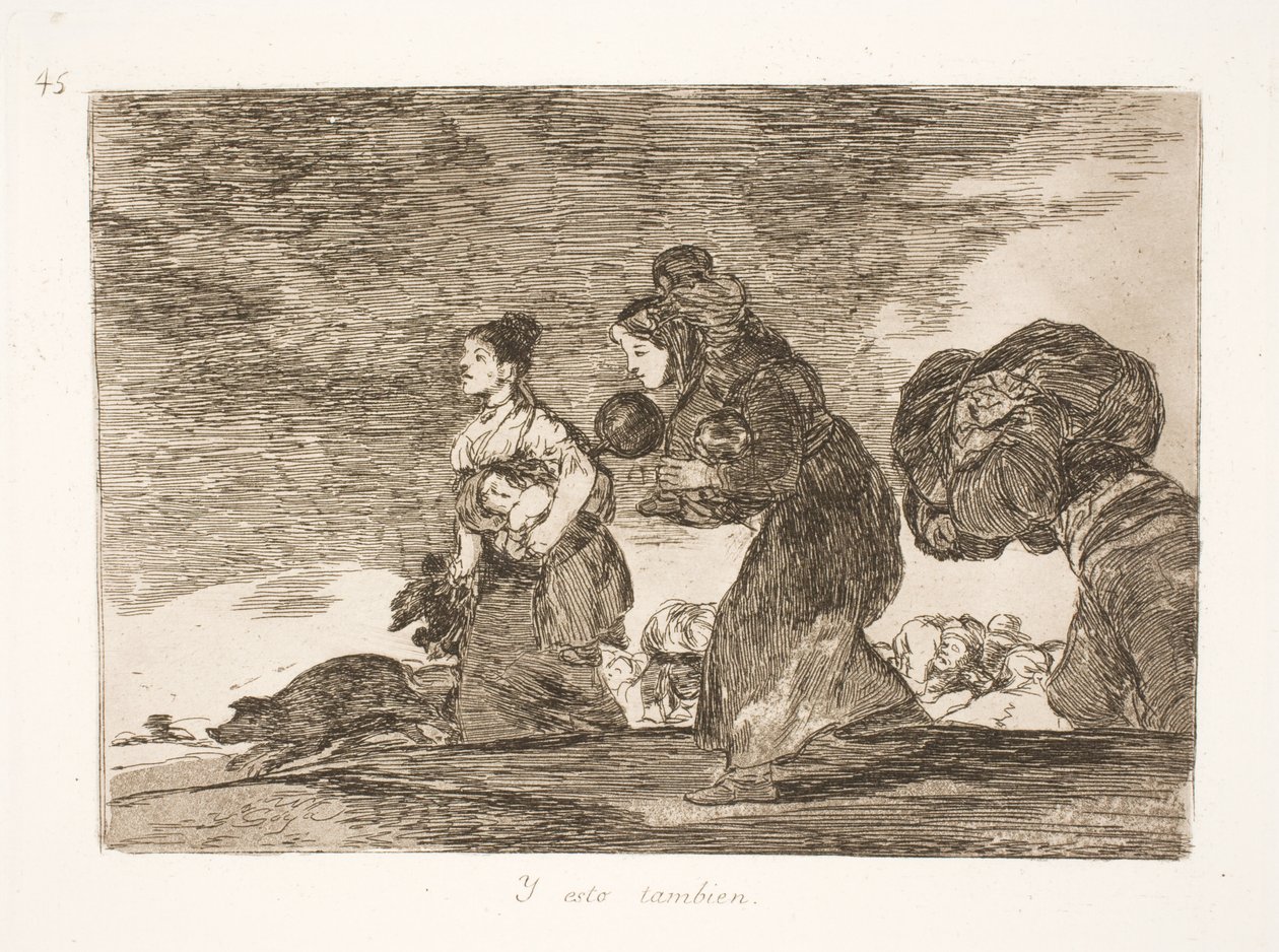 Isso também (45) de Francisco de Goya