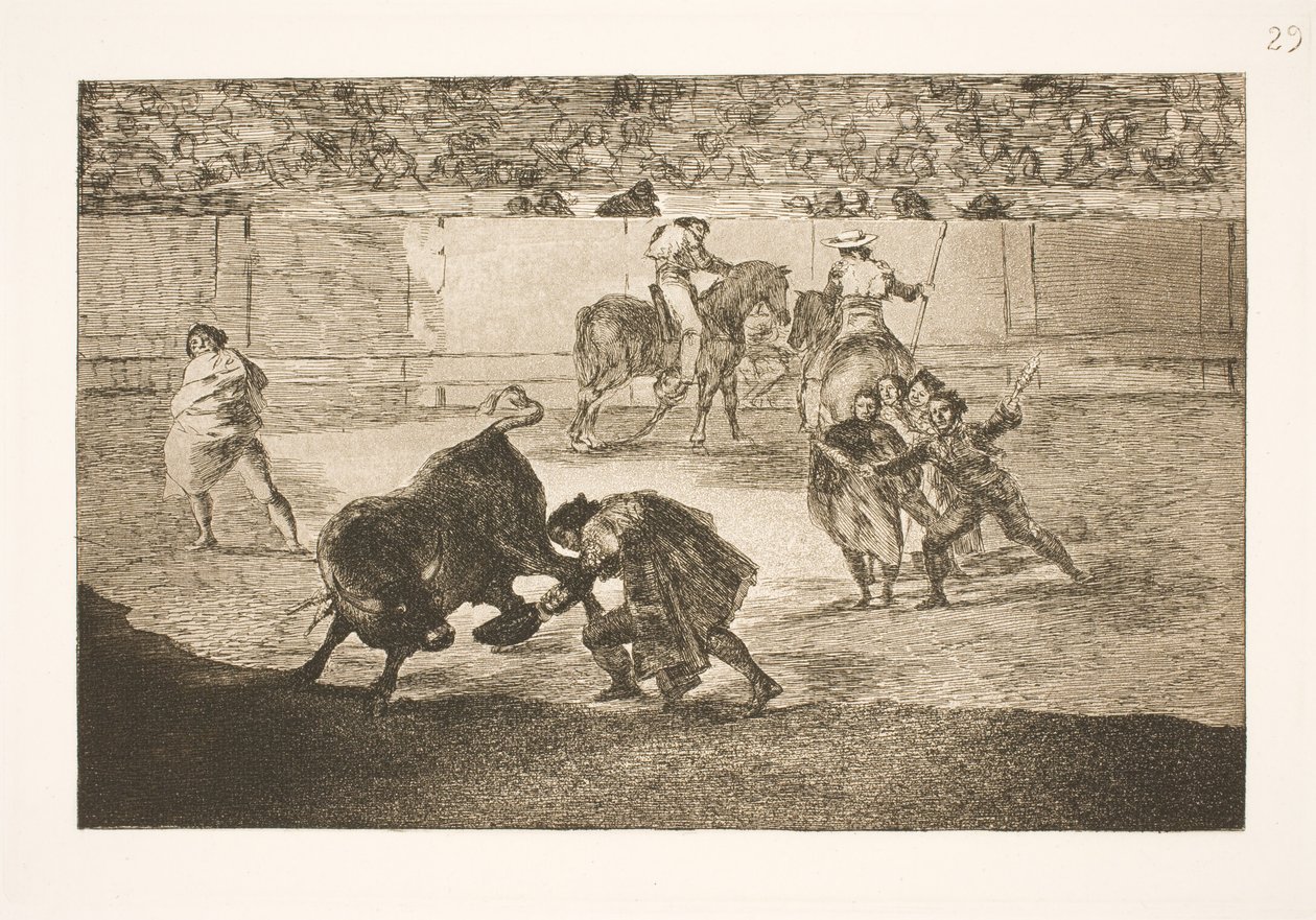 Pepe Illo executa um "recorte" de Francisco de Goya