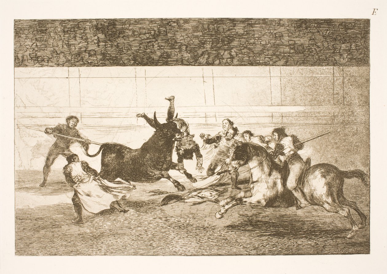A Morte de Pepe Illo (2ª composição) de Francisco de Goya