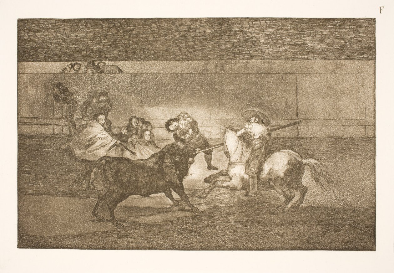 A Morte de Pepe Illo (3ª composição) de Francisco de Goya