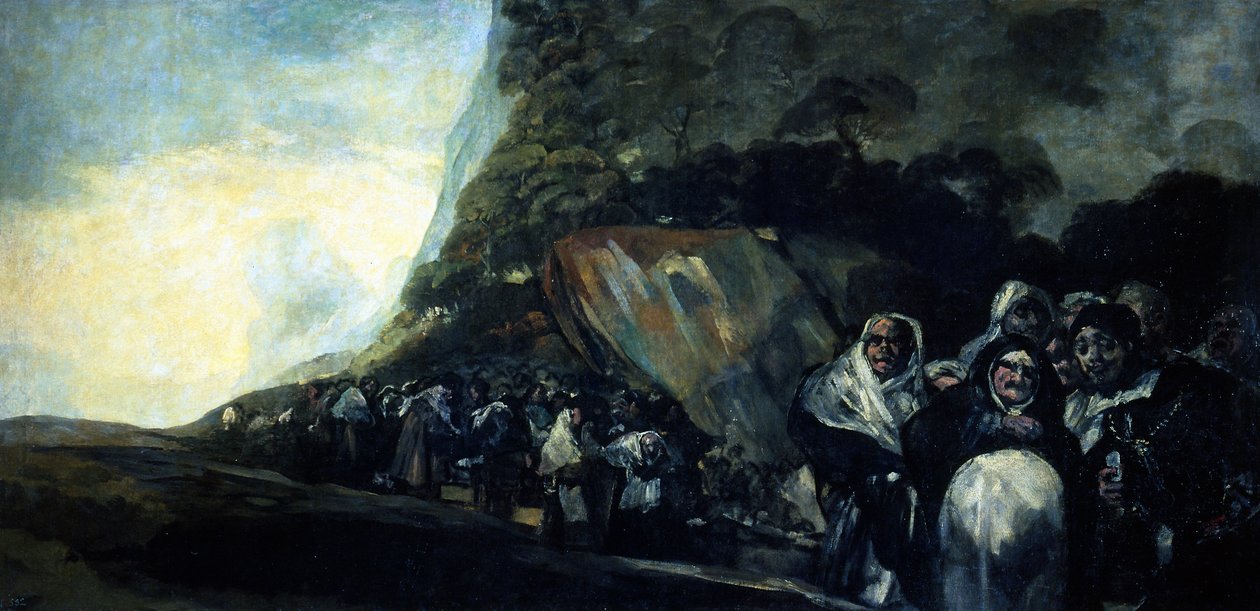 Peregrinação à Fonte de San Isidro de Francisco de Goya
