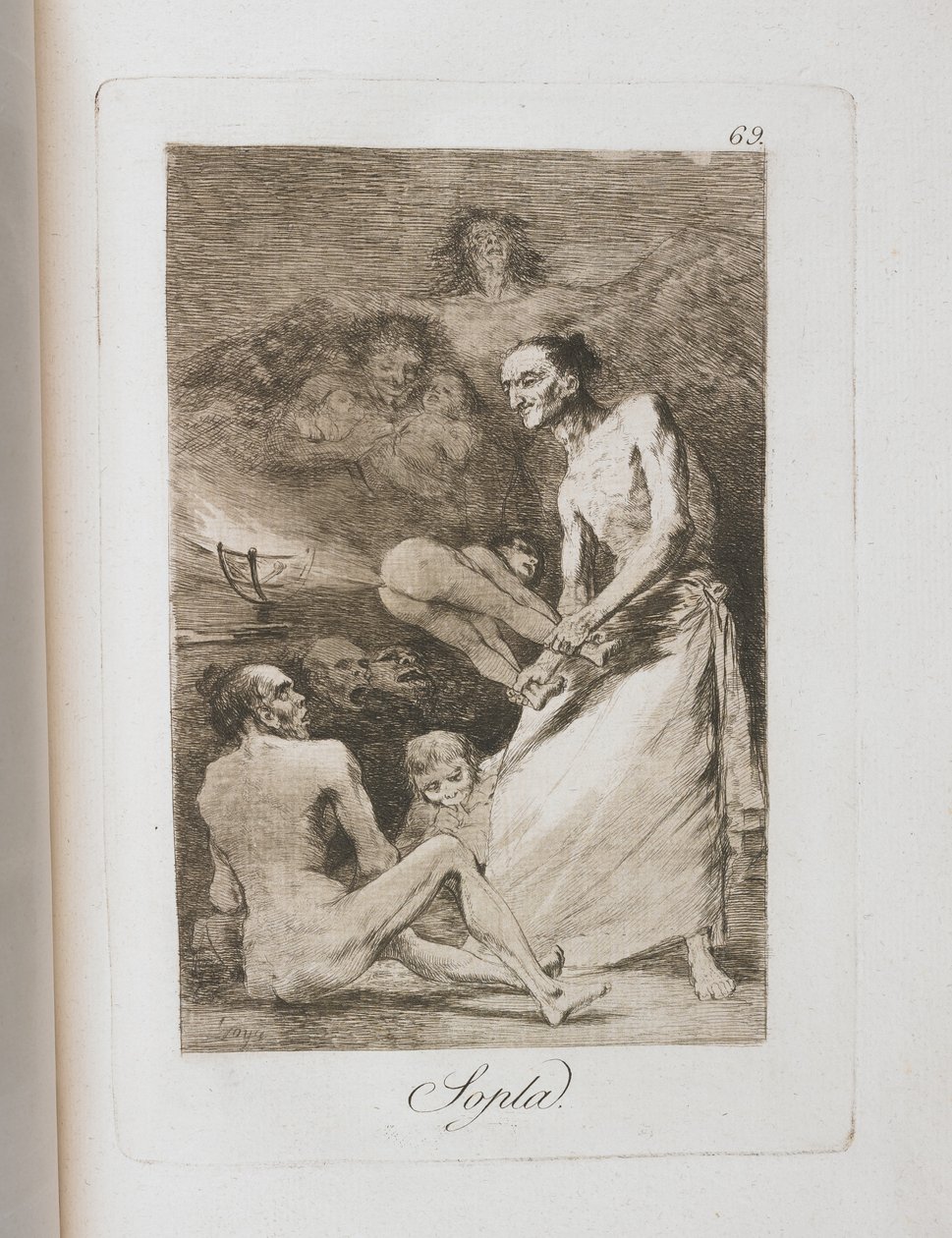 Prato de Los Caprichos, 1797-1798 de Francisco de Goya