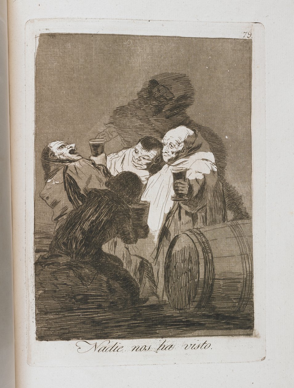 Prato de Los Caprichos, 1797-1798 de Francisco de Goya