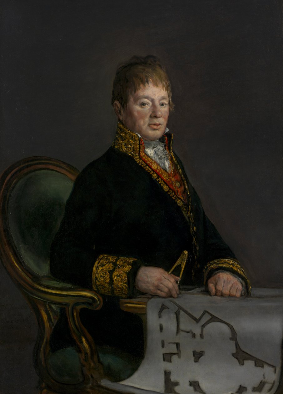 Retrato de Don Juan Antonio Cuervo de Francisco de Goya