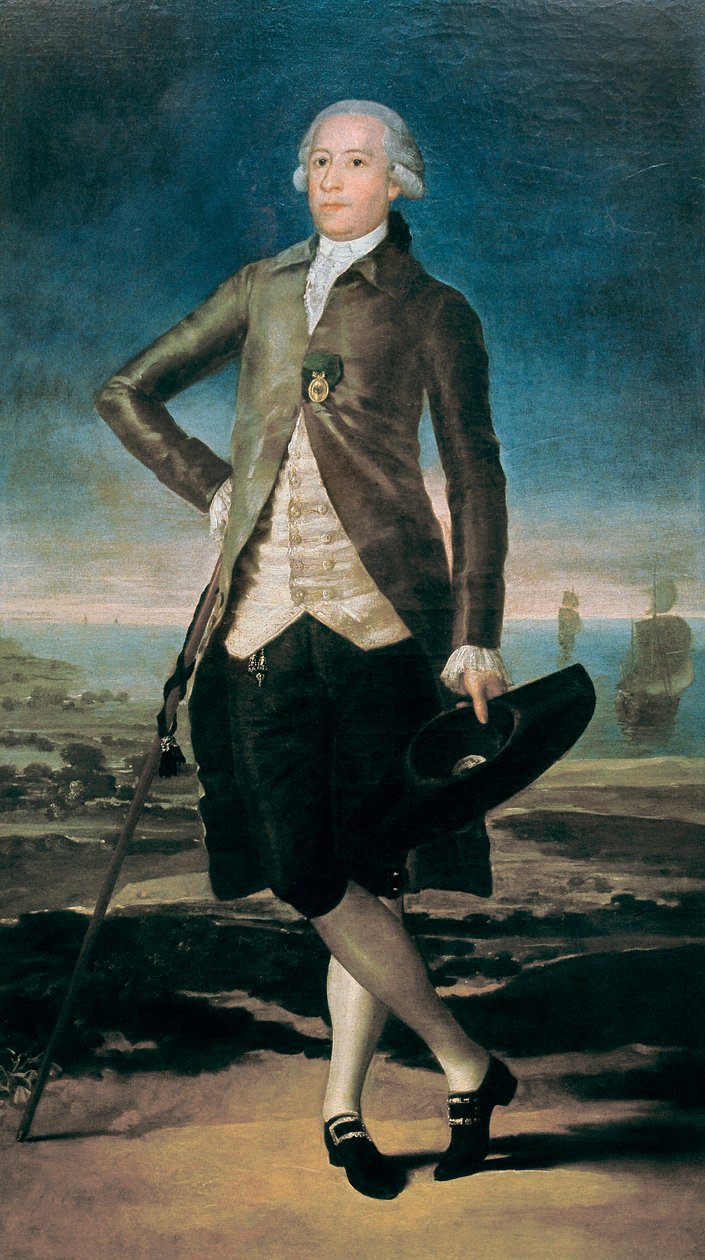 Retrato de Gaspar Melchor de Jovellanos, pintura de Francisco de Goya y Lucientes de Francisco de Goya