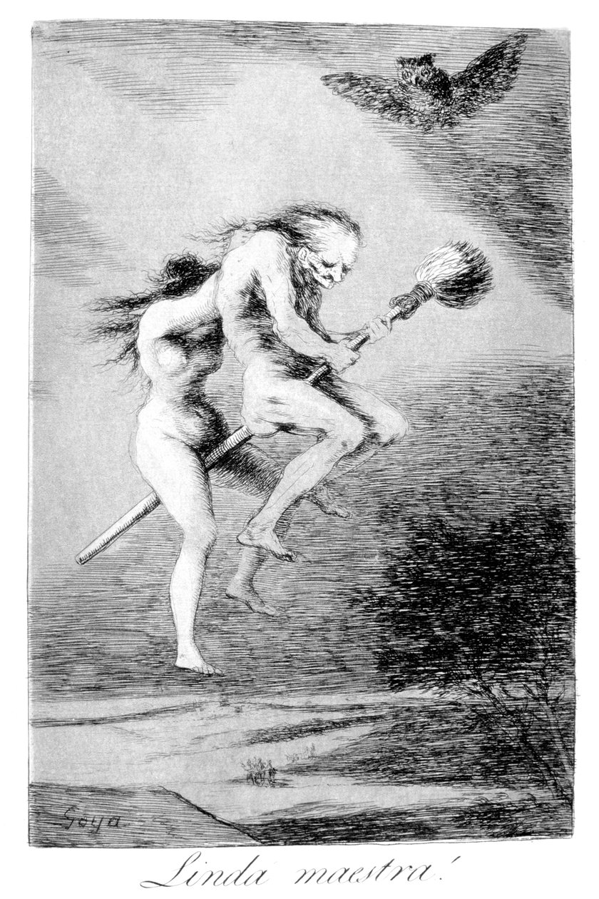 Professor bonito !, 1799 de Francisco de Goya