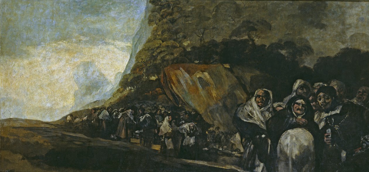 Procissão do Santo Ofício de Francisco de Goya