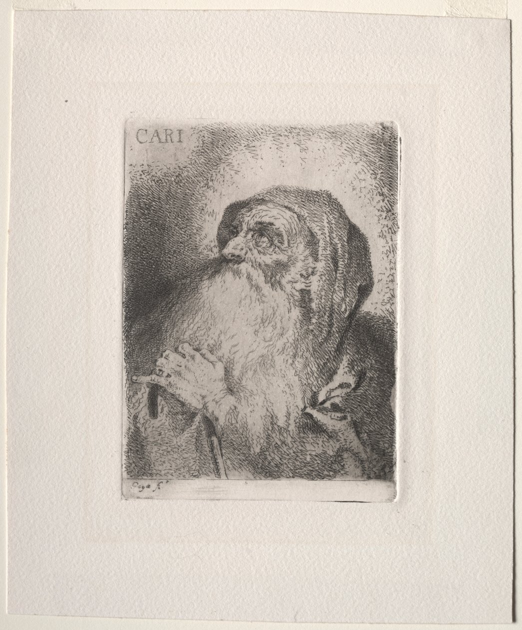 São Francisco de Paula (Caritas) de Francisco de Goya