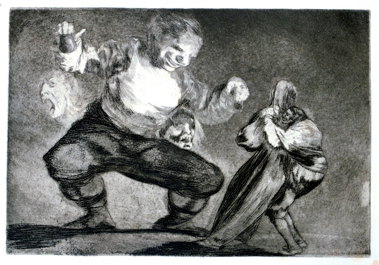 Simpleton, 1819-1823 de Francisco de Goya