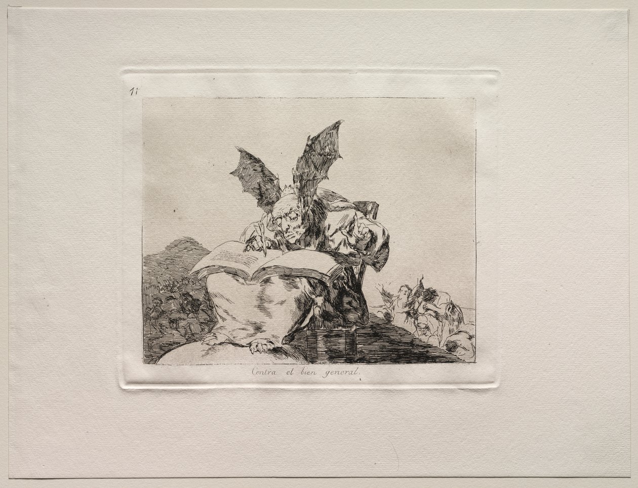 Os horrores da guerra: contra o bem comum de Francisco de Goya