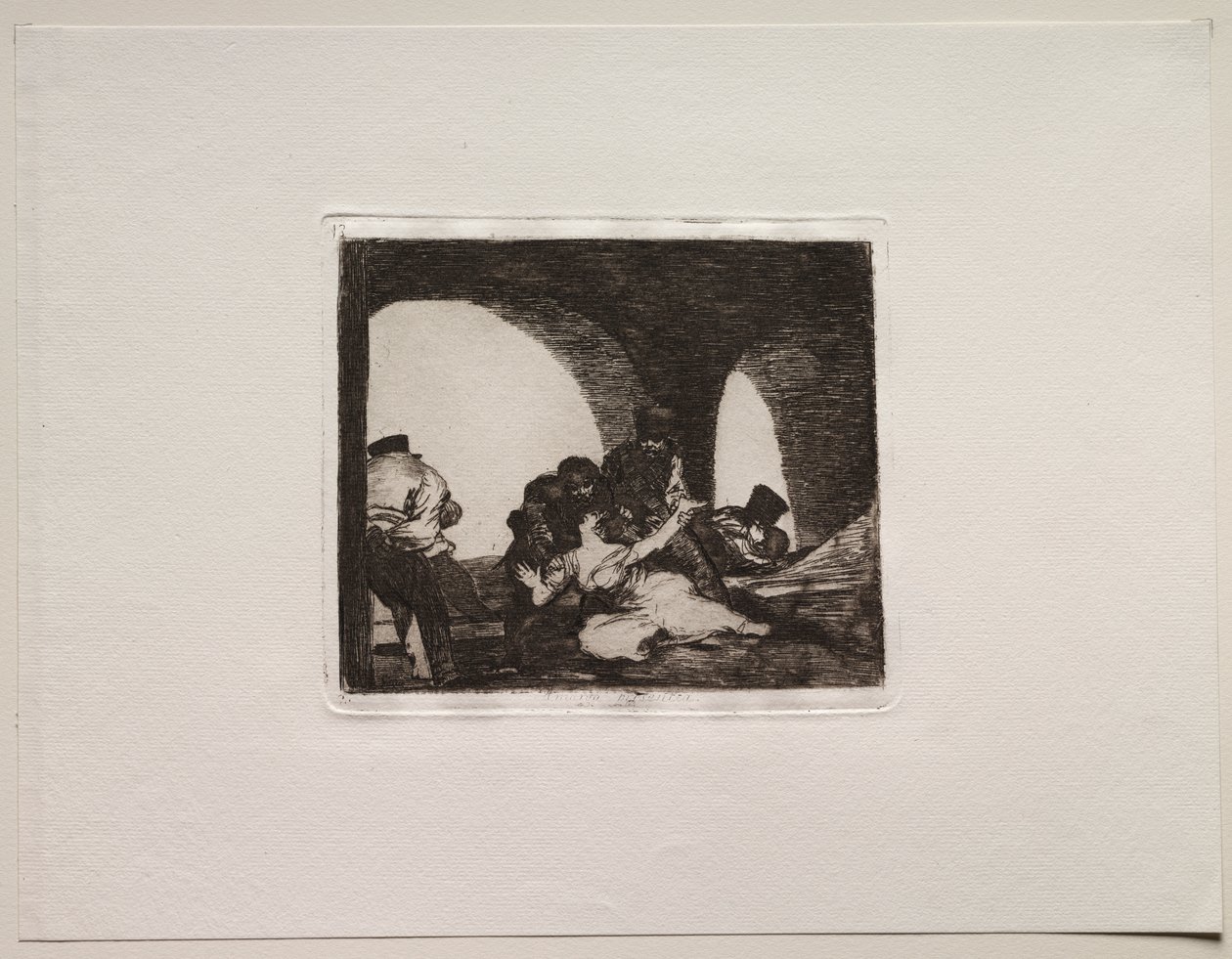 Os horrores da guerra: amargo estar presente de Francisco de Goya