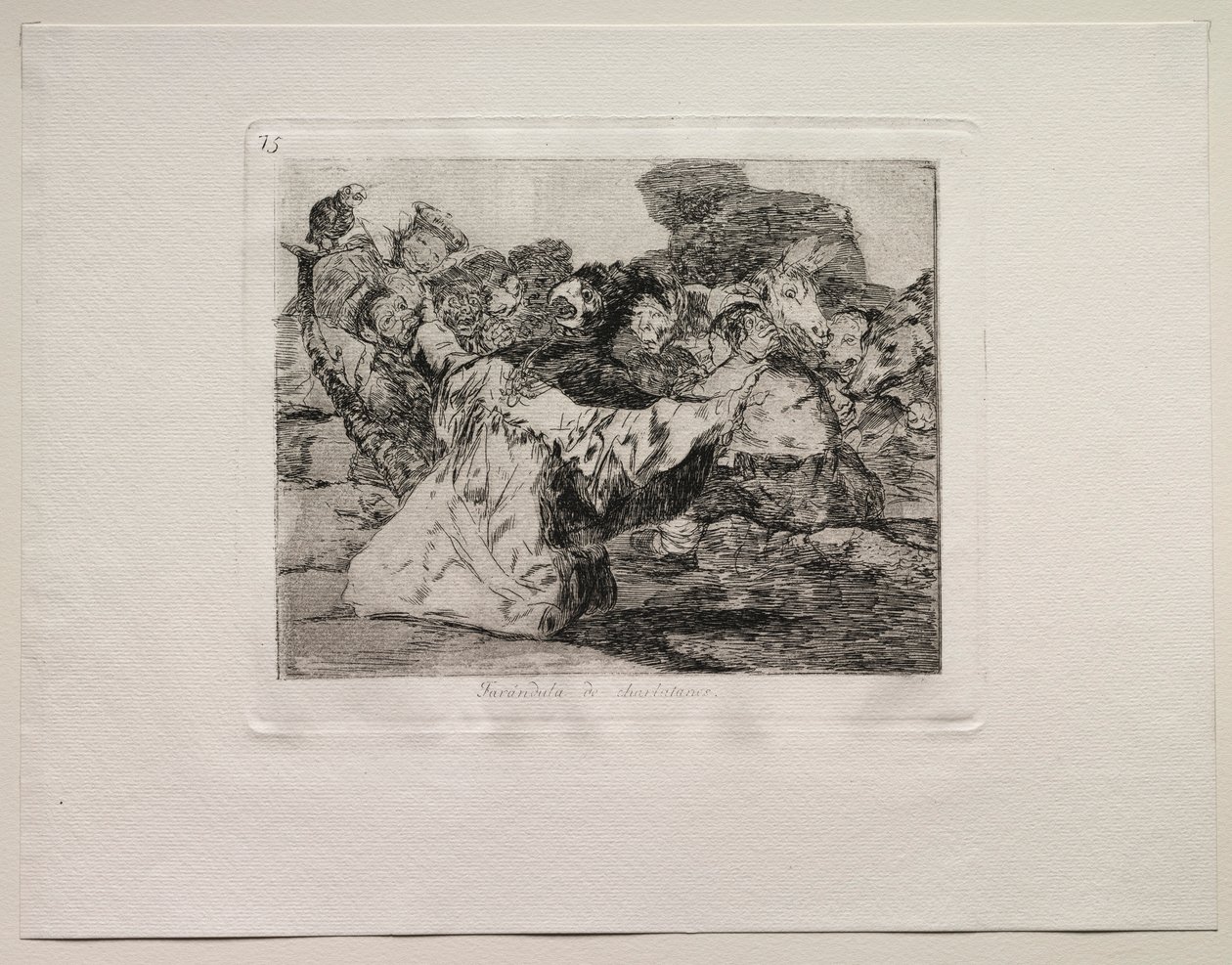Os Horrores da Guerra: Charlatans Show. de Francisco de Goya