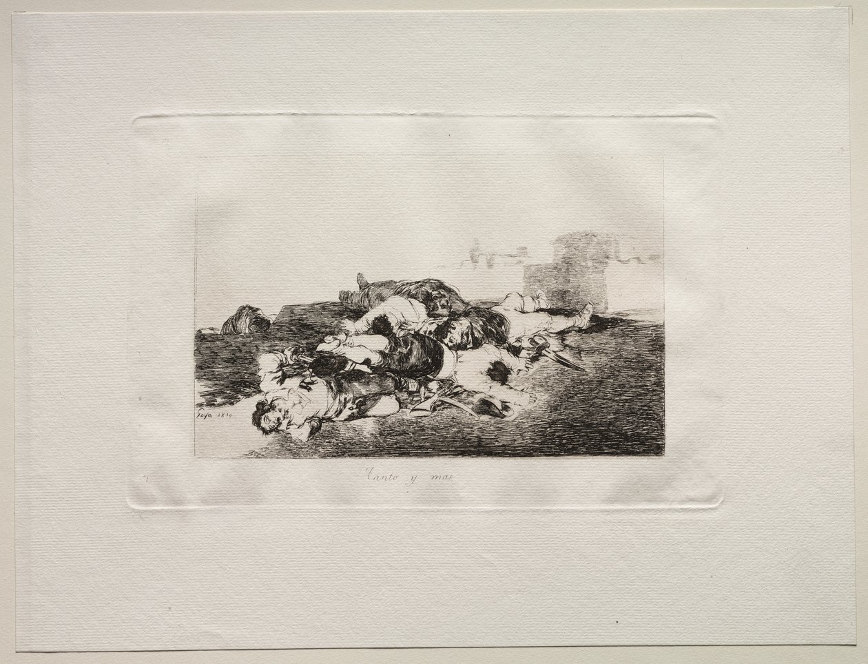 Os horrores da guerra: ainda pior de Francisco de Goya