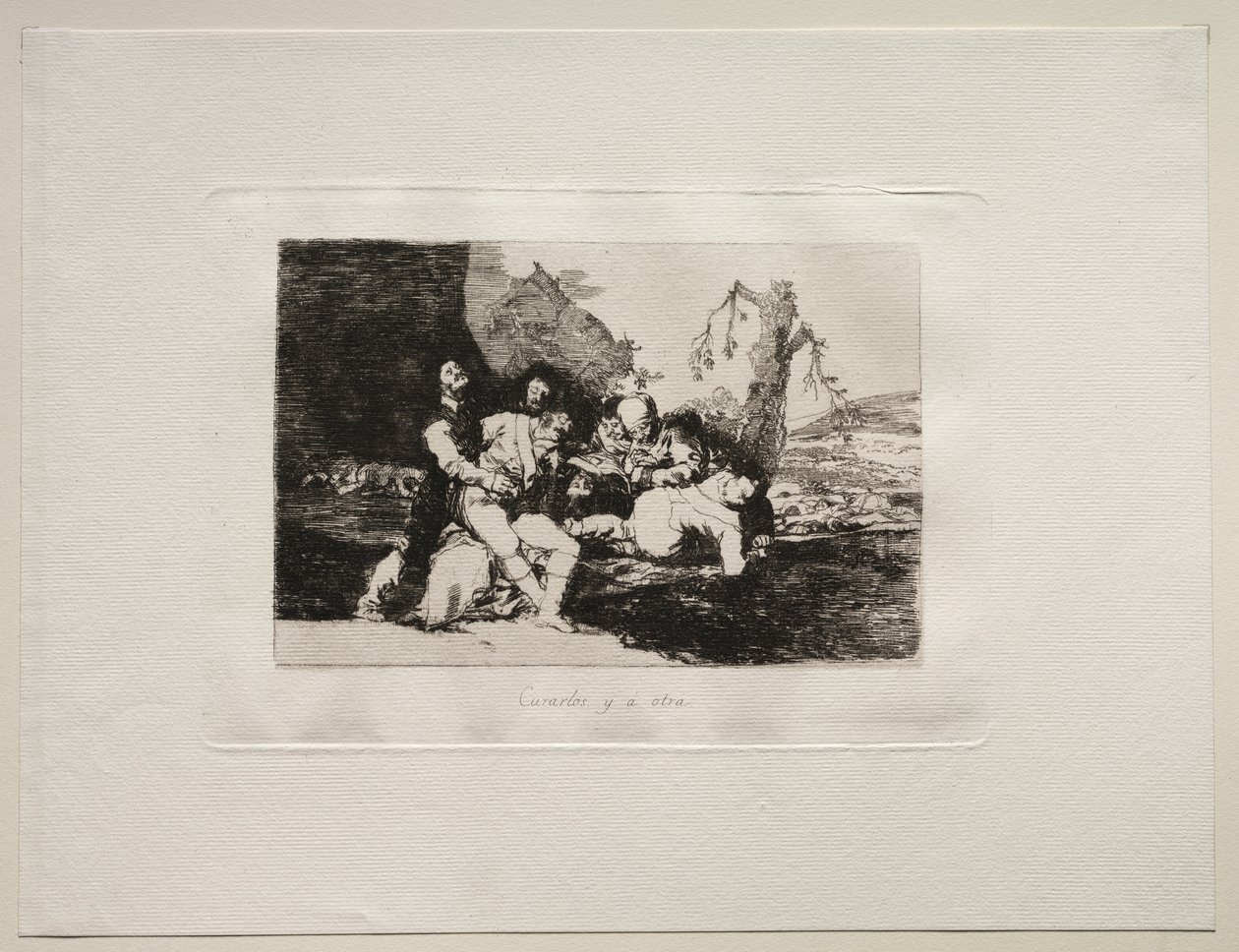 Os Horrores da Guerra: Melhore-os e Avance para o Próximo de Francisco de Goya