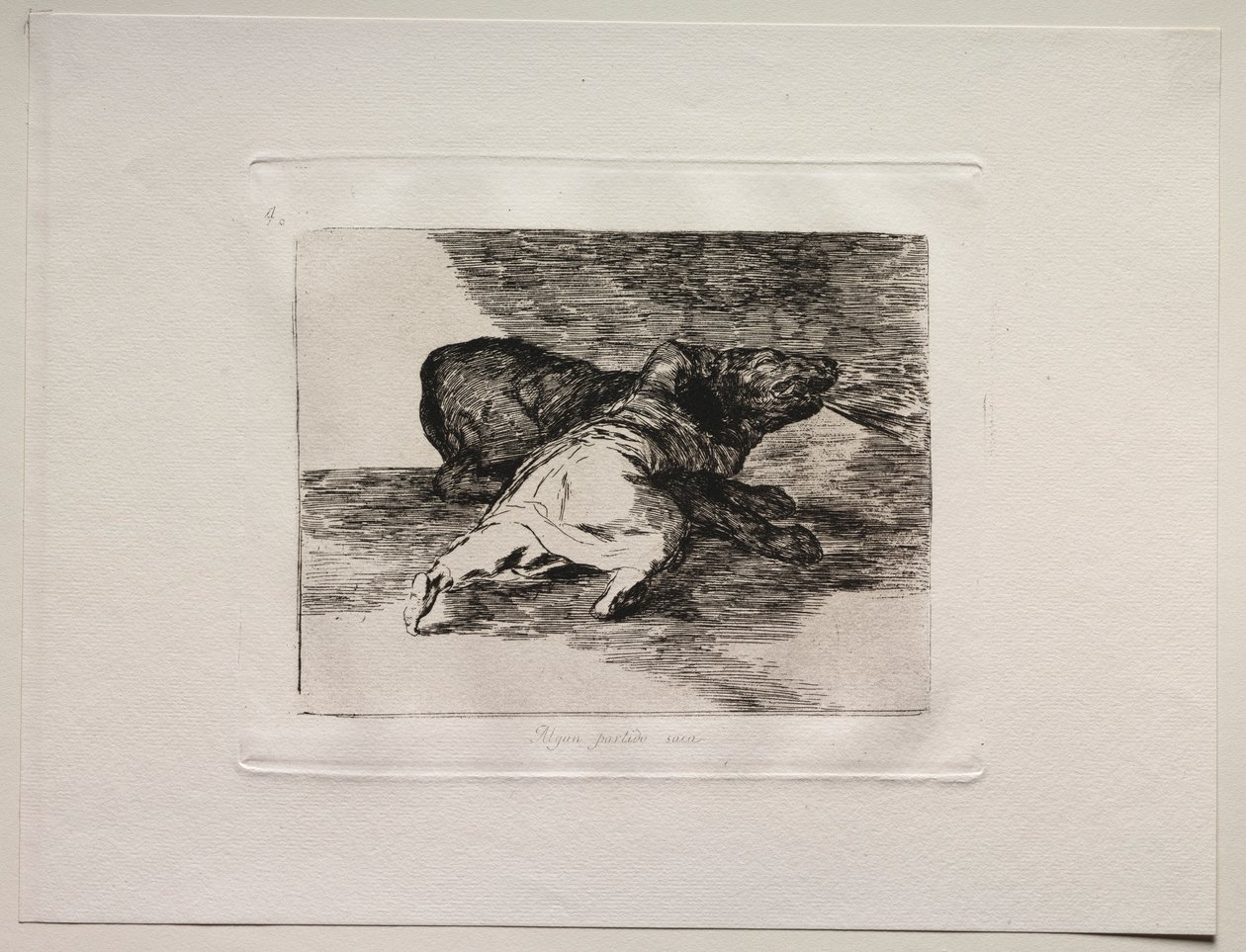 Os horrores da guerra: ele tira algo disso .. de Francisco de Goya