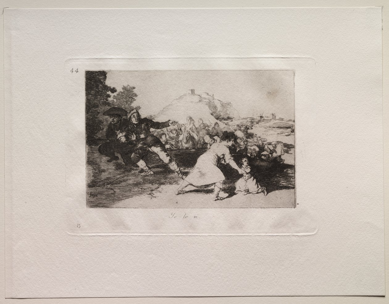 Os Horrores da Guerra: Eu Vi de Francisco de Goya
