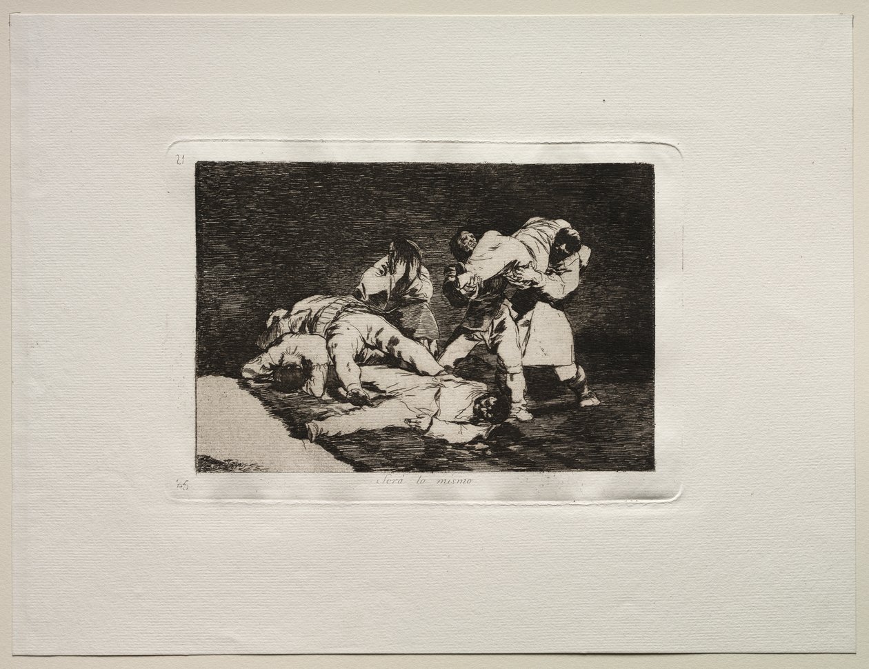 Os horrores da guerra: será o mesmo de Francisco de Goya