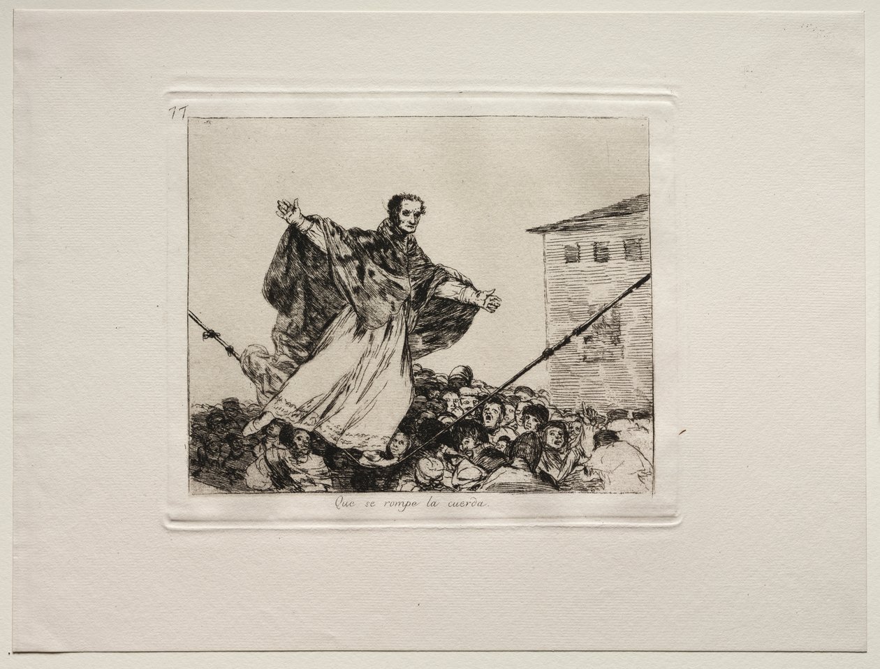 Os Horrores da Guerra: Que A Corda Quebre de Francisco de Goya