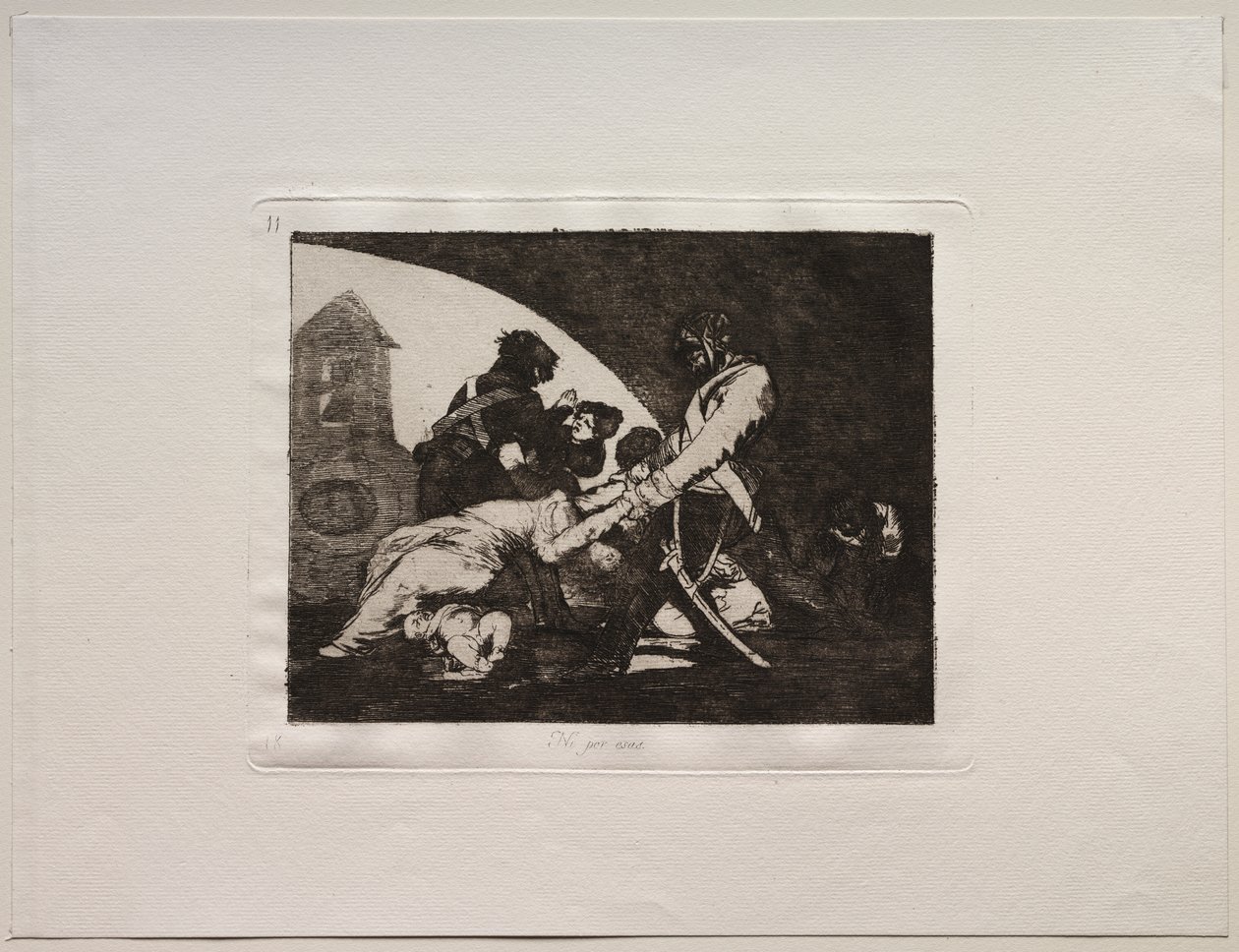 Os horrores da guerra: nem estes de Francisco de Goya