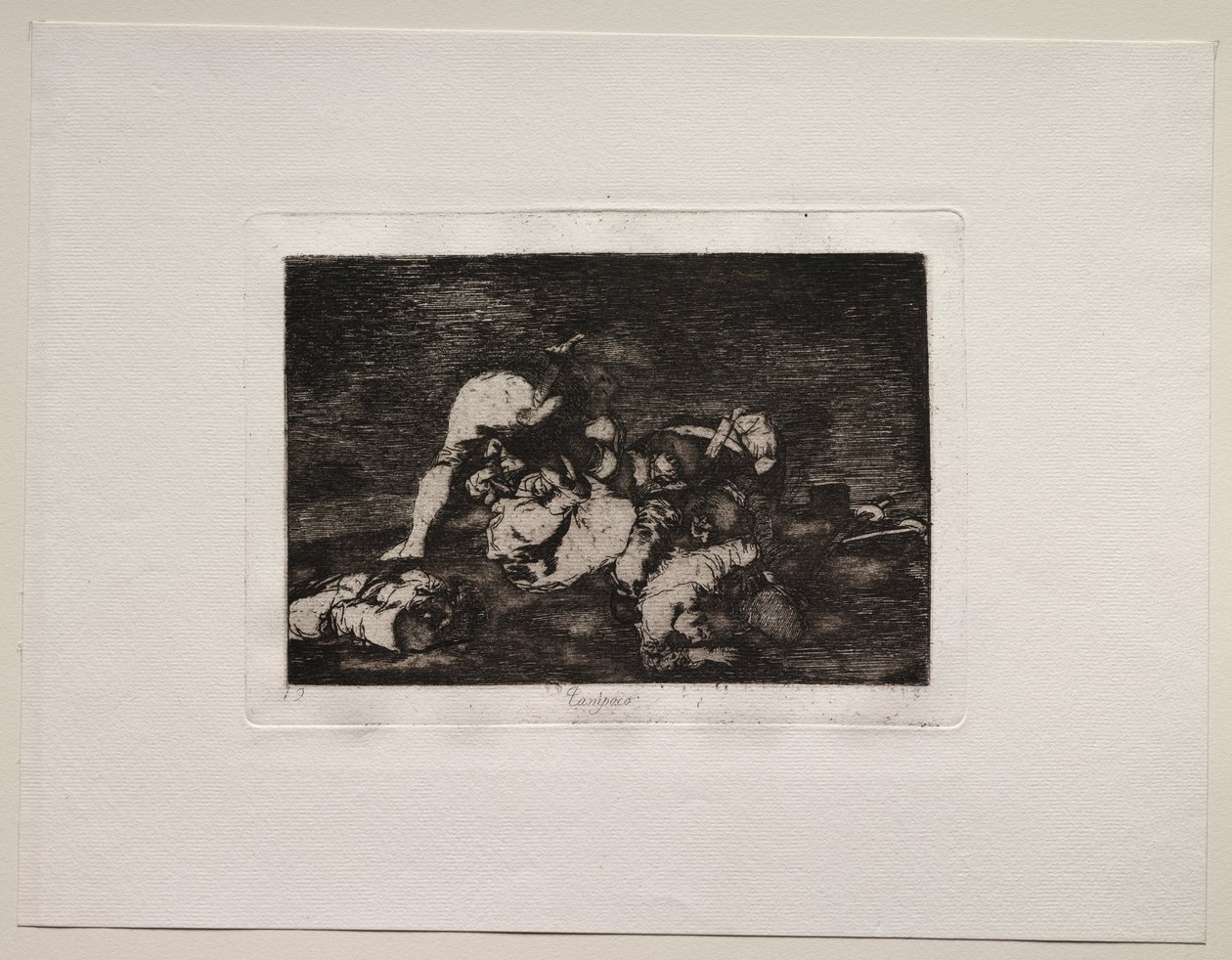 Os Horrores da Guerra: Nem (Faça Isso) de Francisco de Goya