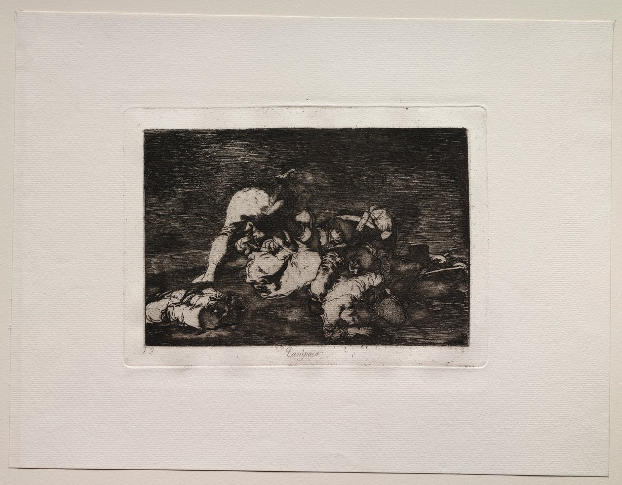 Os horrores da guerra: nem estes também. de Francisco de Goya