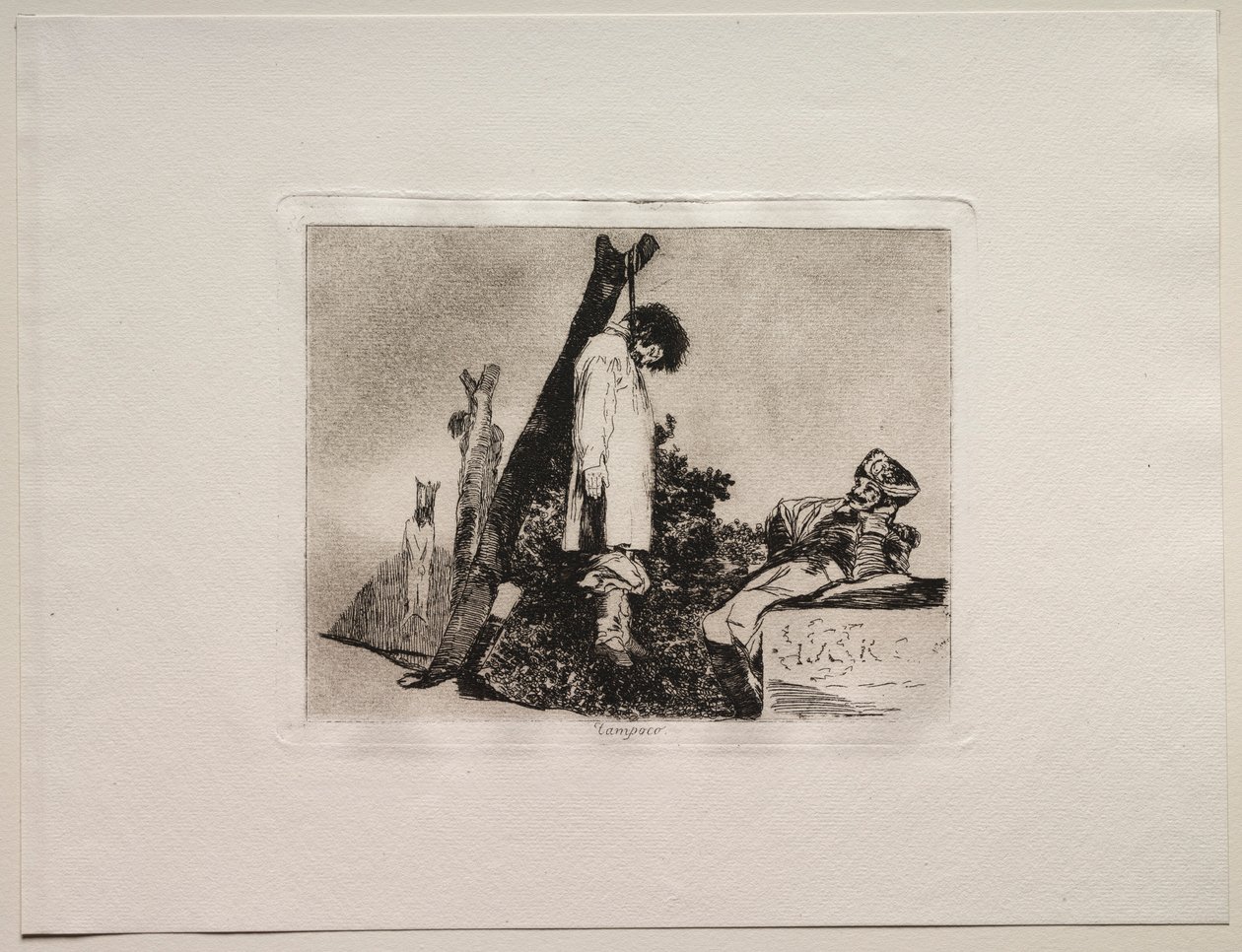 Os horrores da guerra: também não neste caso. de Francisco de Goya
