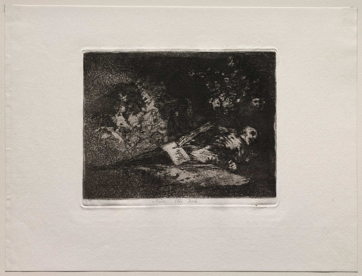 Os horrores da guerra: nada. O evento dirá. de Francisco de Goya