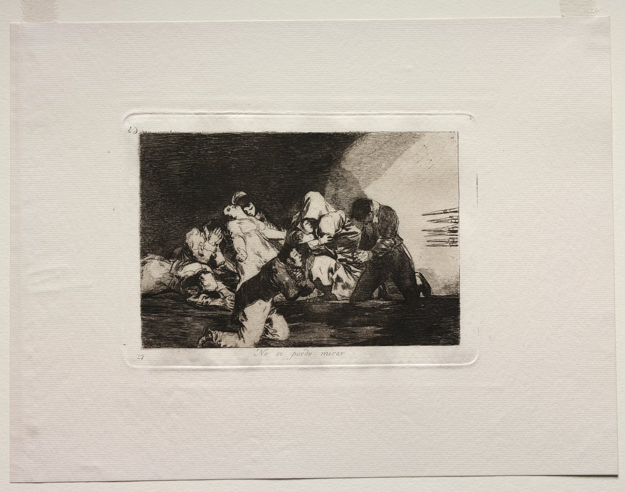 Os horrores da guerra: não se pode olhar de Francisco de Goya