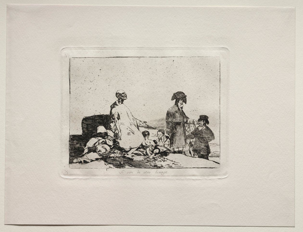 Os horrores da guerra: talvez eles sejam de outra raça. de Francisco de Goya