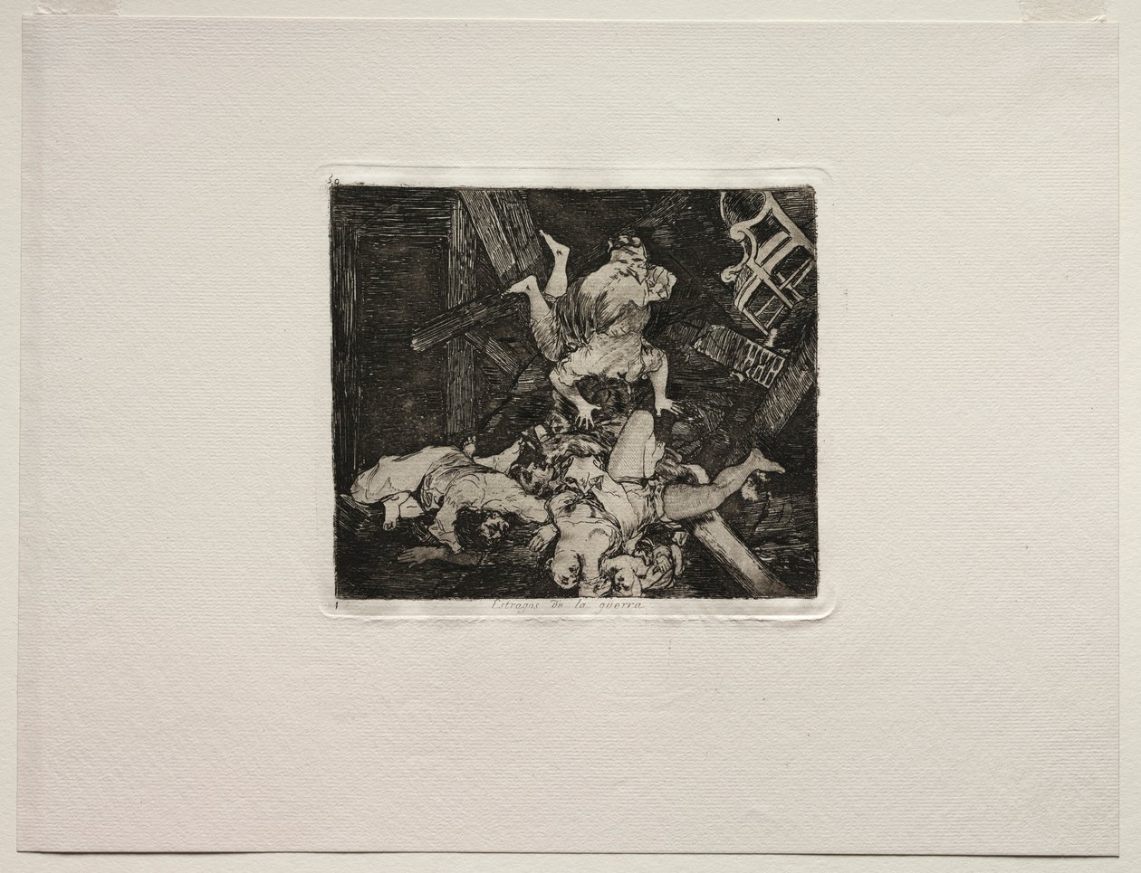 Os horrores da guerra: devastações da guerra. de Francisco de Goya