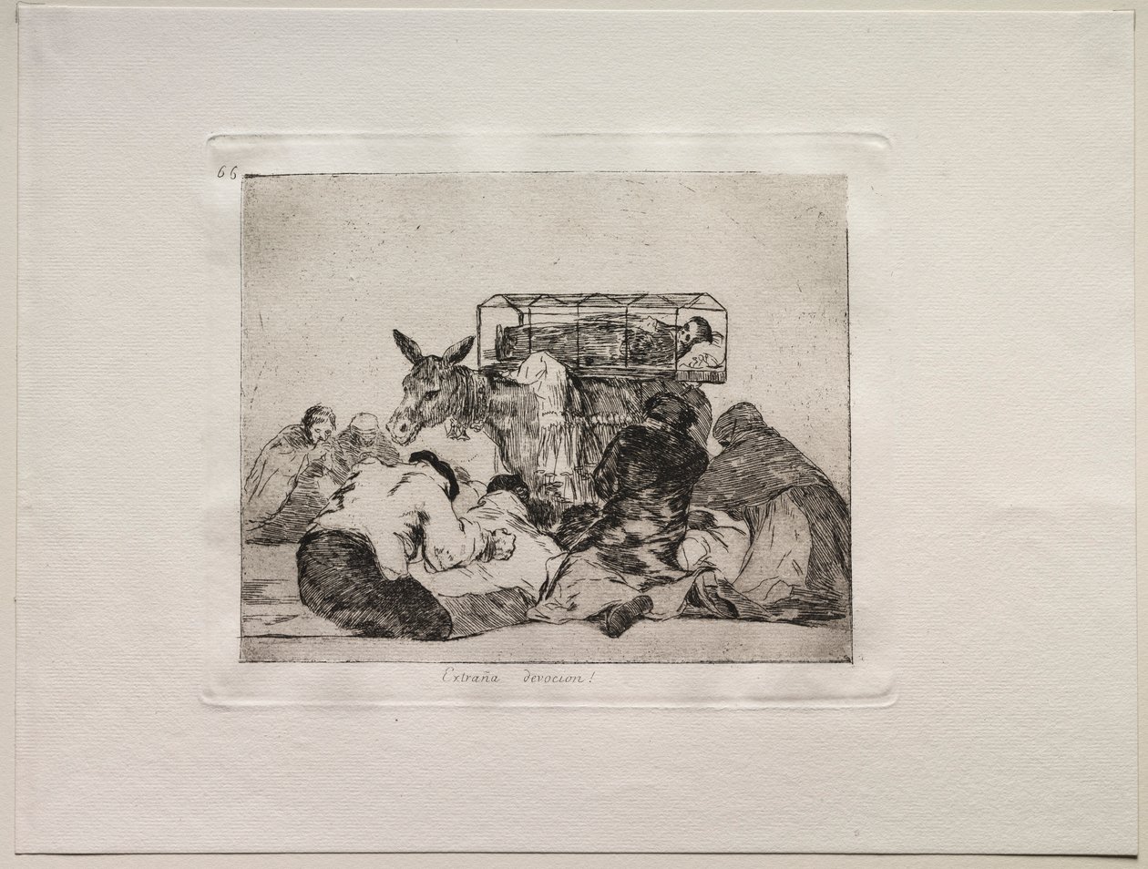 Os horrores da guerra: devoção estranha! de Francisco de Goya