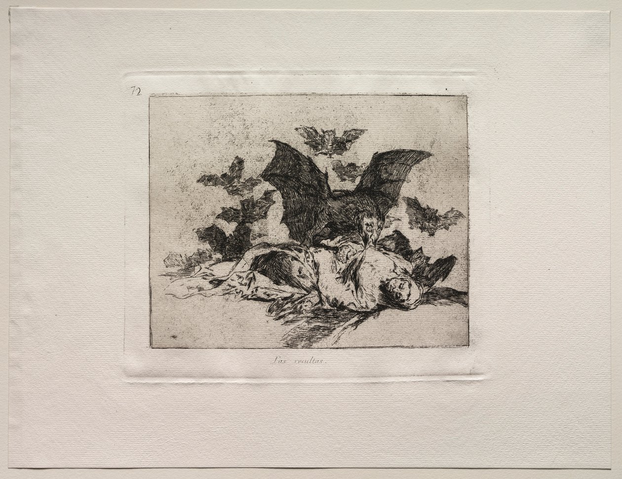 Os horrores da guerra: as consequências. de Francisco de Goya