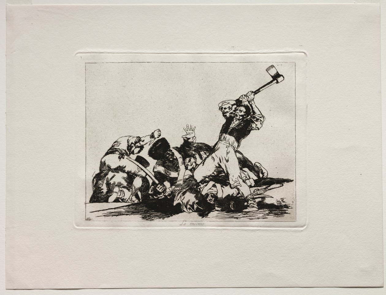 Os horrores da guerra: o mesmo de Francisco de Goya