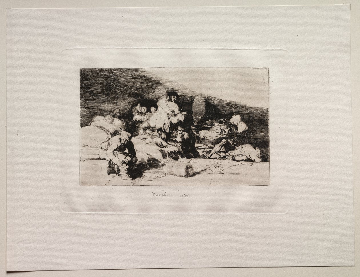 Os horrores da guerra: estes também de Francisco de Goya
