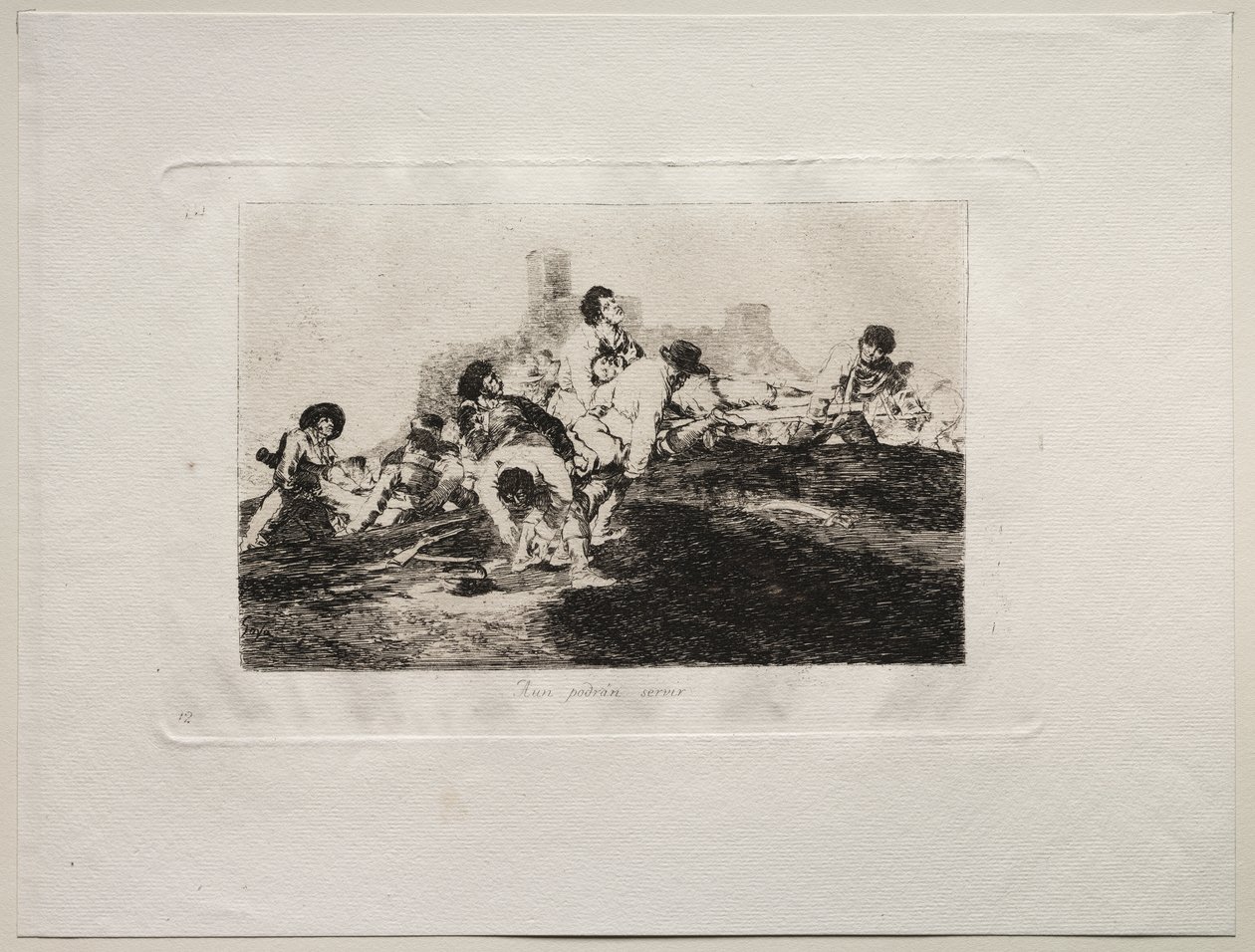 Os horrores da guerra: eles ainda podem ser úteis de Francisco de Goya