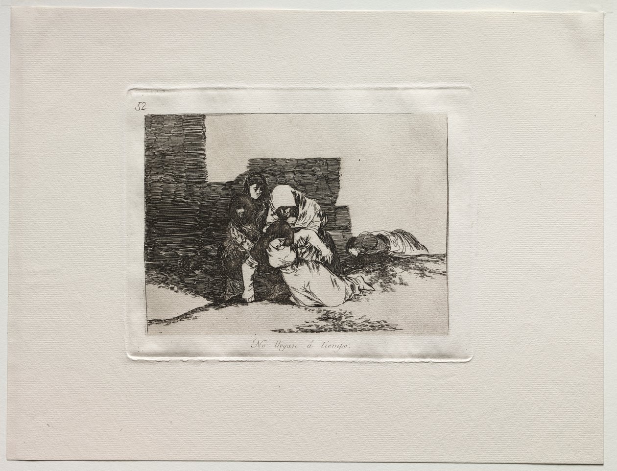 Os horrores da guerra: eles não chegam a tempo de Francisco de Goya