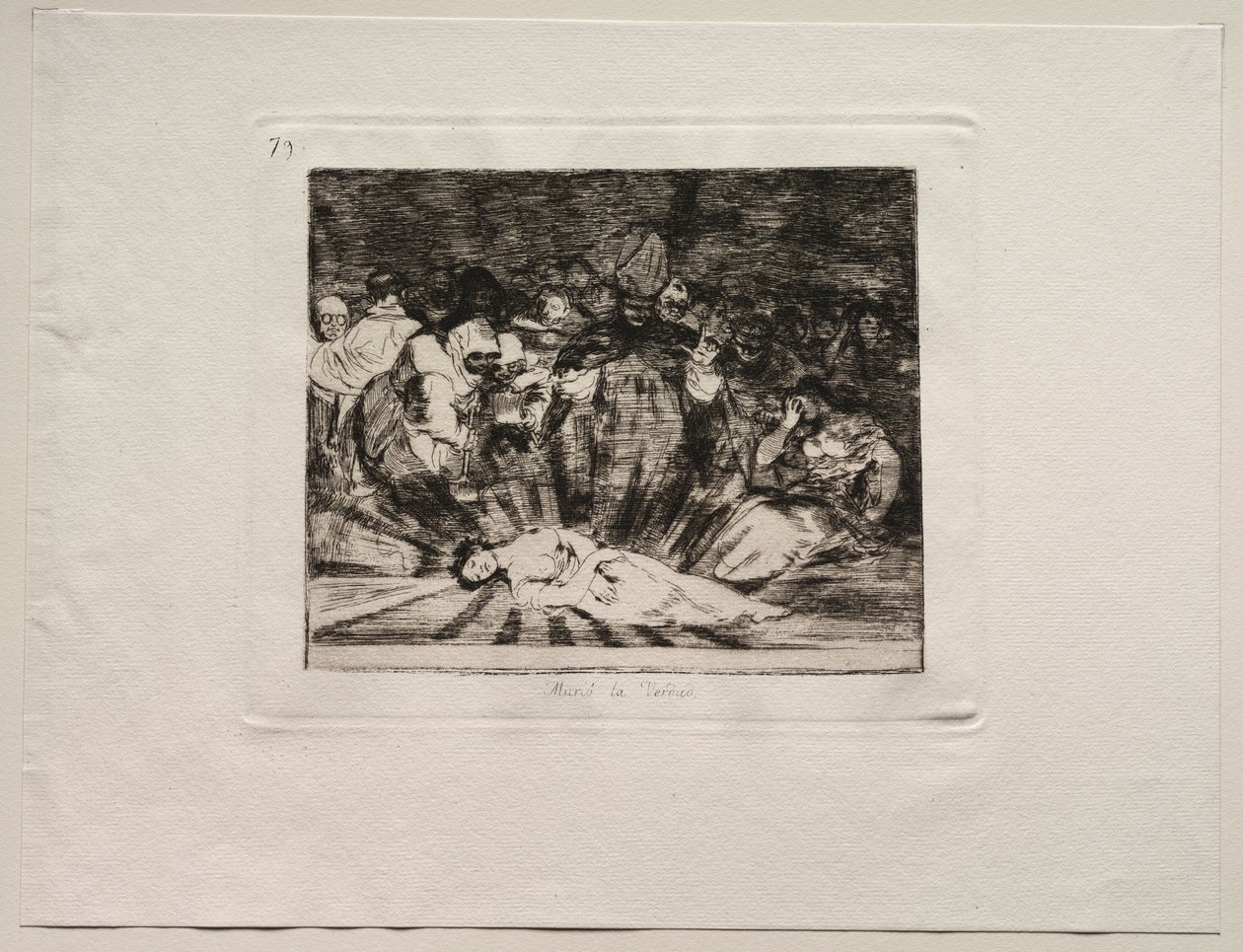 Os horrores da guerra: a verdade morreu. de Francisco de Goya