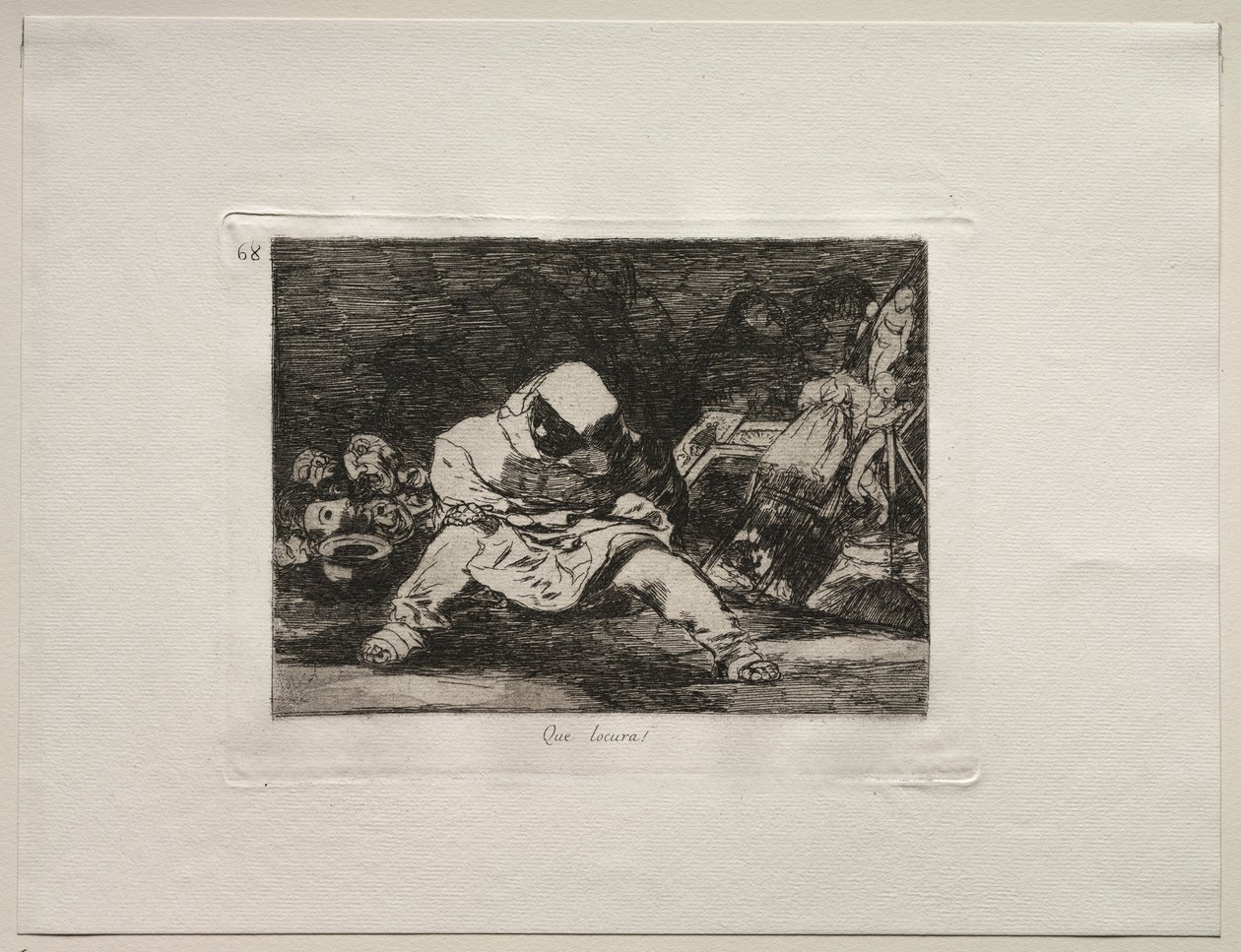 Os horrores da guerra: que loucura !. de Francisco de Goya
