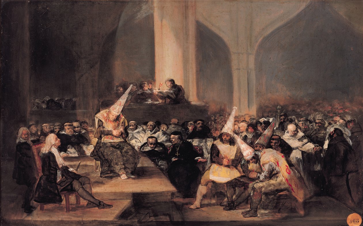 O Tribunal da Inquisição de Francisco de Goya