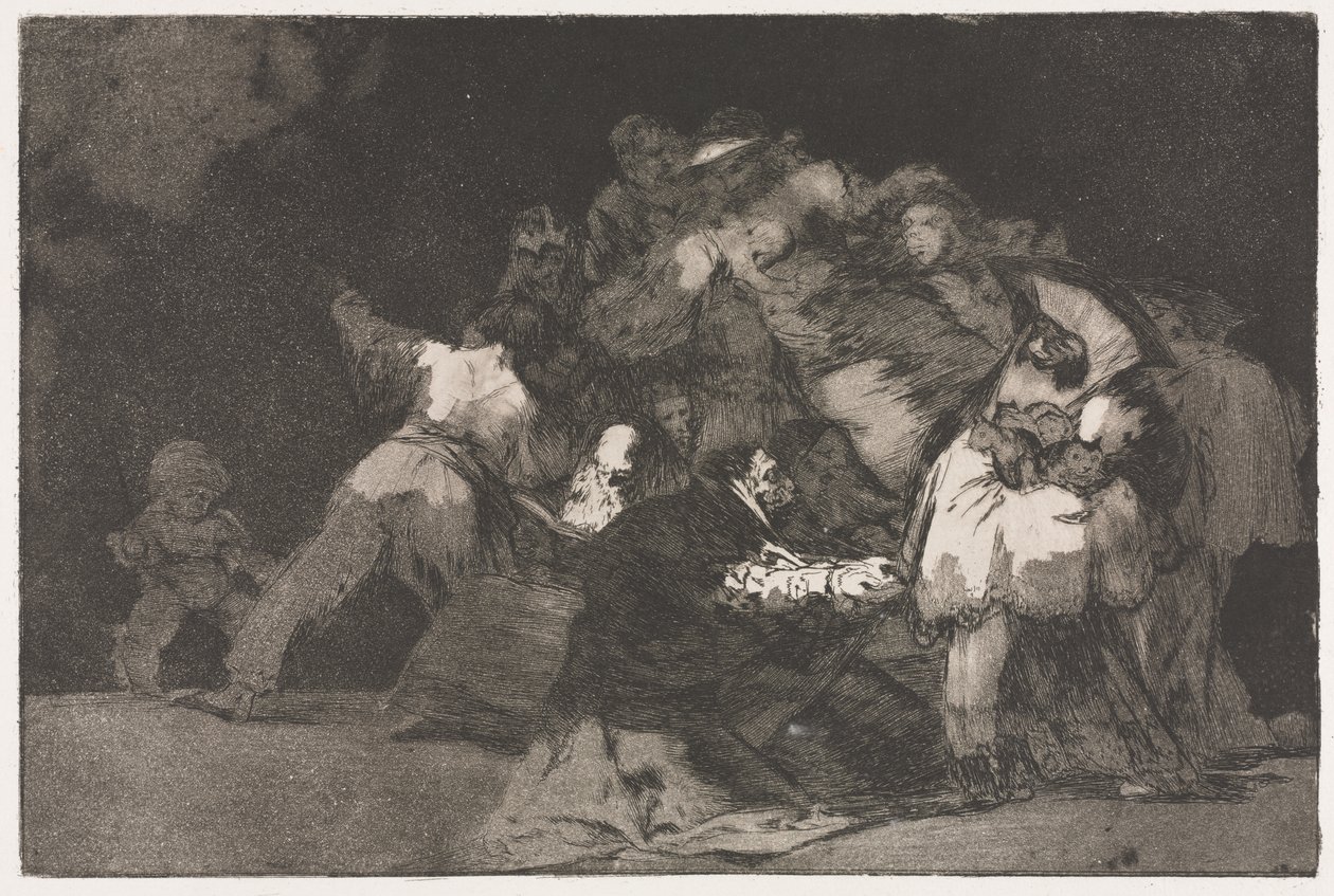 Os Provérbios: Loucura Geral de Francisco de Goya