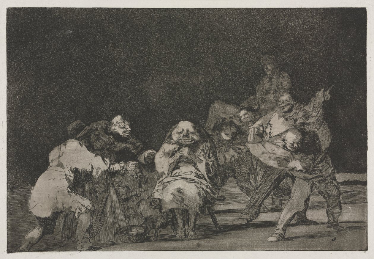 Os Provérbios: Lealdade de Francisco de Goya