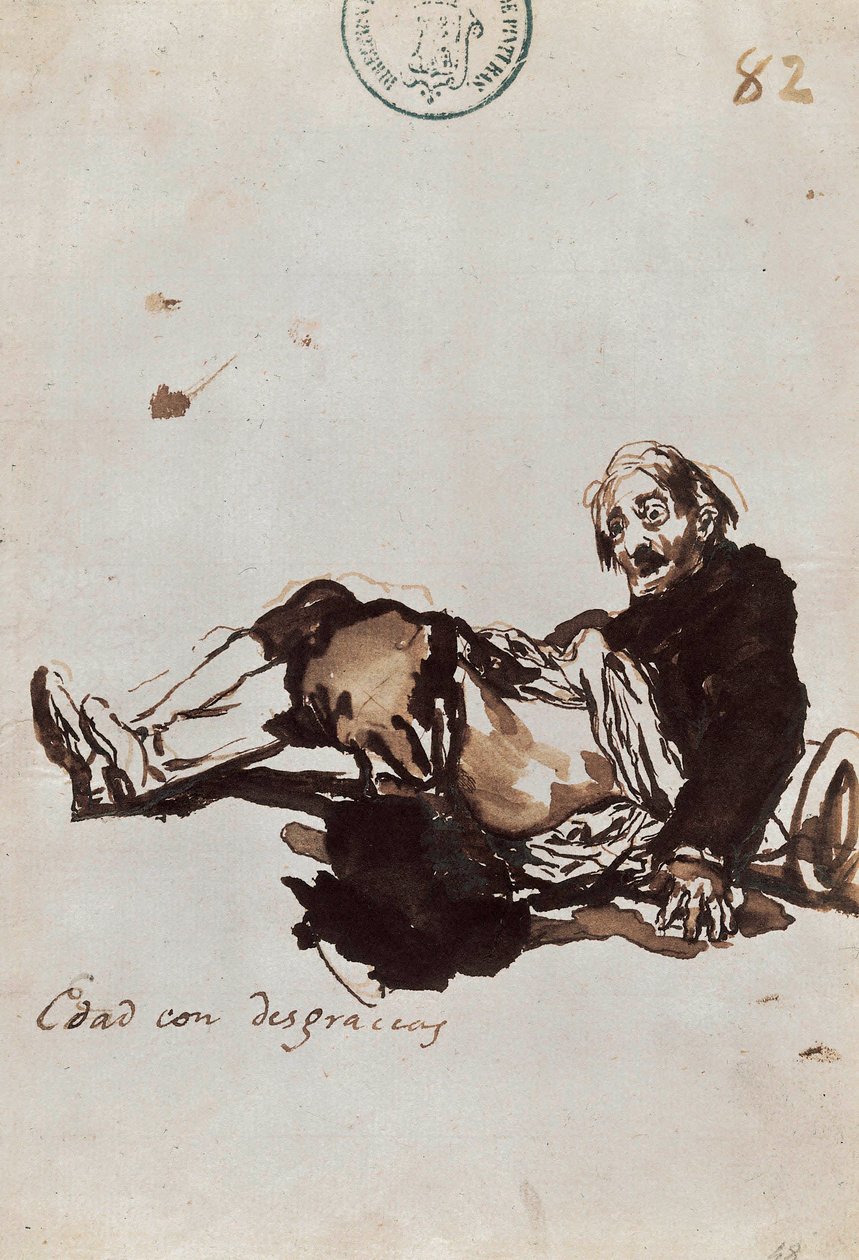 A era do infortúnio de Francisco de Goya