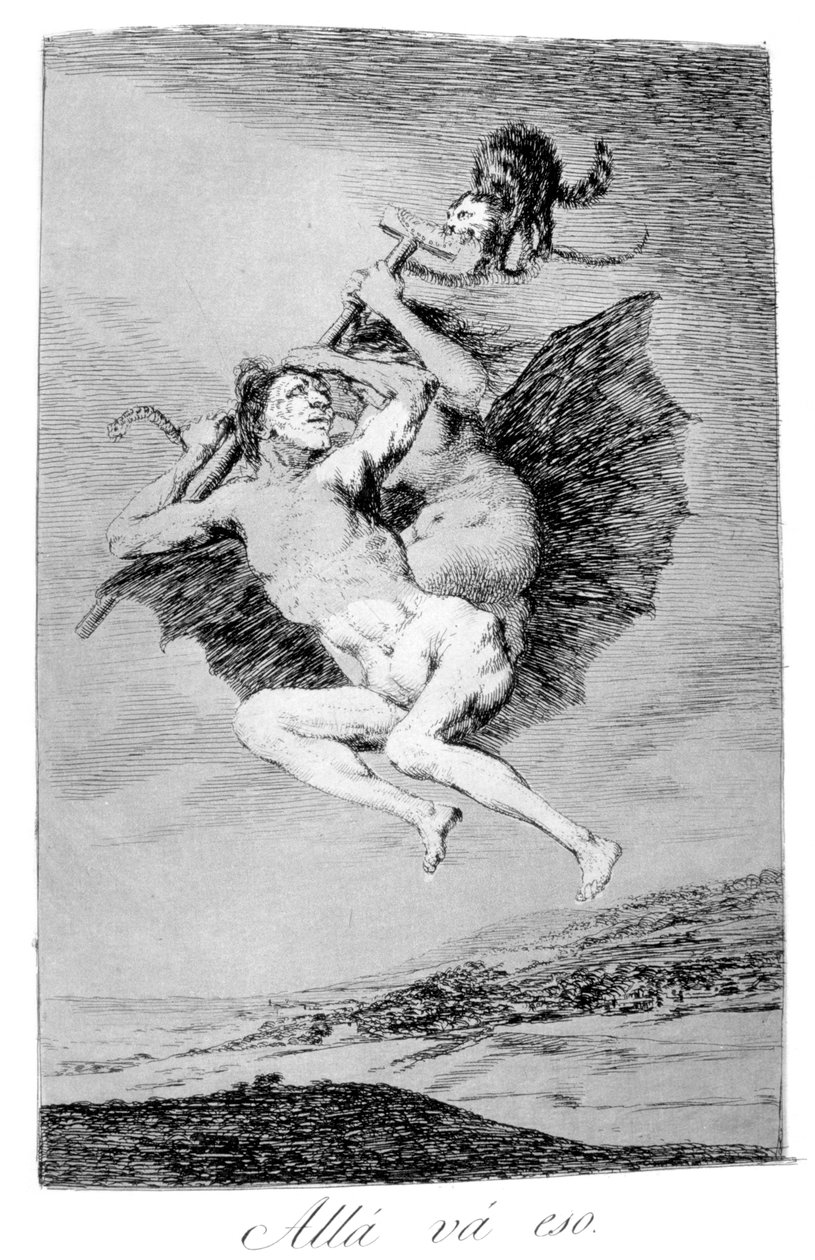 Lá vai, 1799 de Francisco de Goya